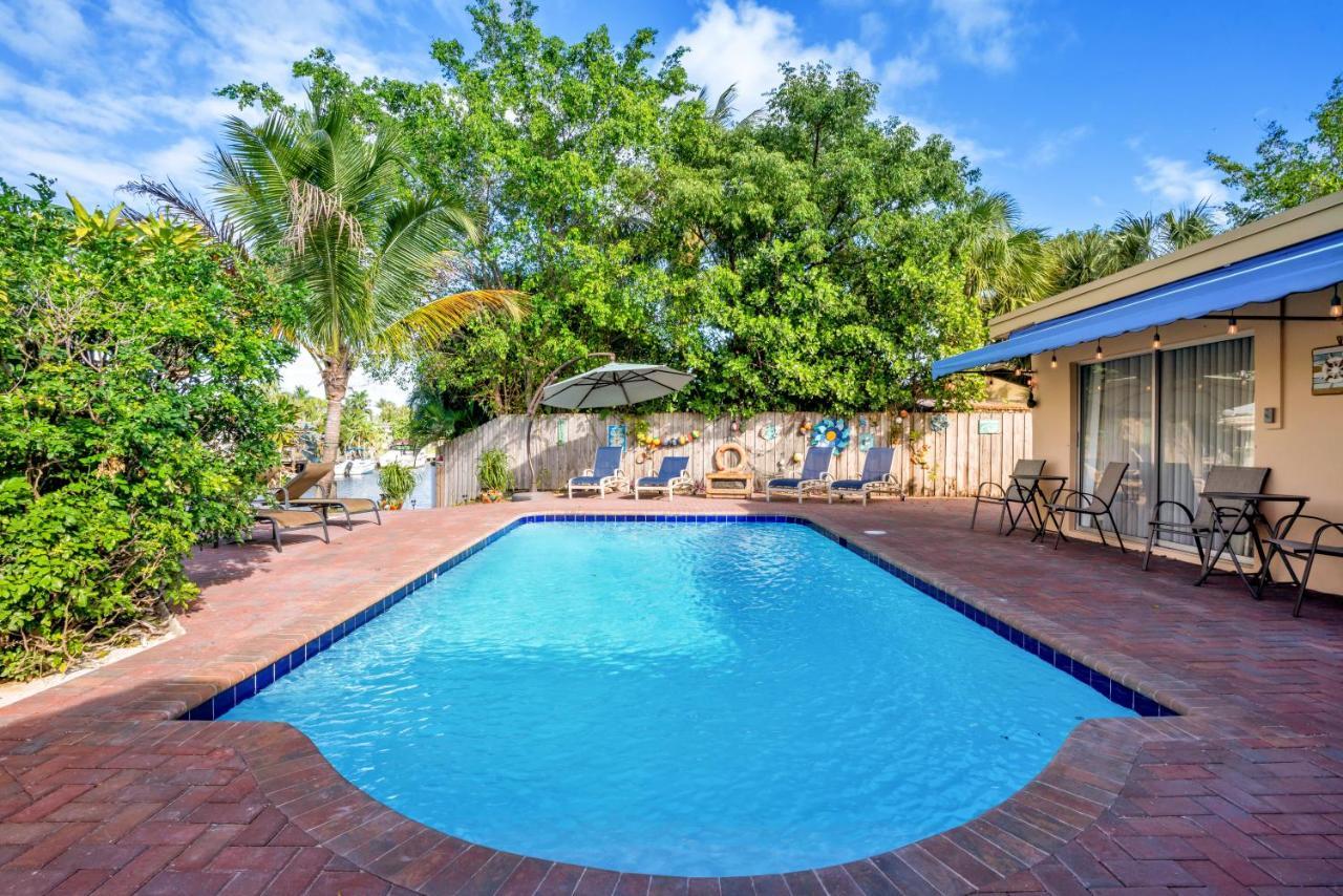4 Bd Near Beach Spacious Solar Heated Pool Waterfront Home 폼파노 비치 외부 사진