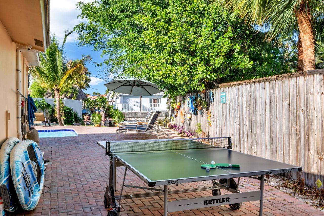 4 Bd Near Beach Spacious Solar Heated Pool Waterfront Home 폼파노 비치 외부 사진