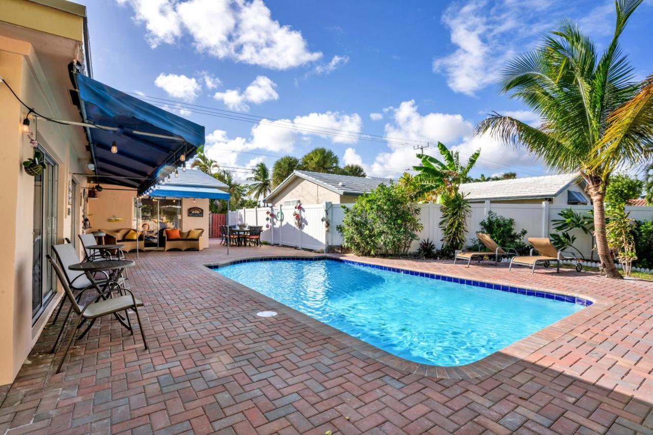 4 Bd Near Beach Spacious Solar Heated Pool Waterfront Home 폼파노 비치 외부 사진