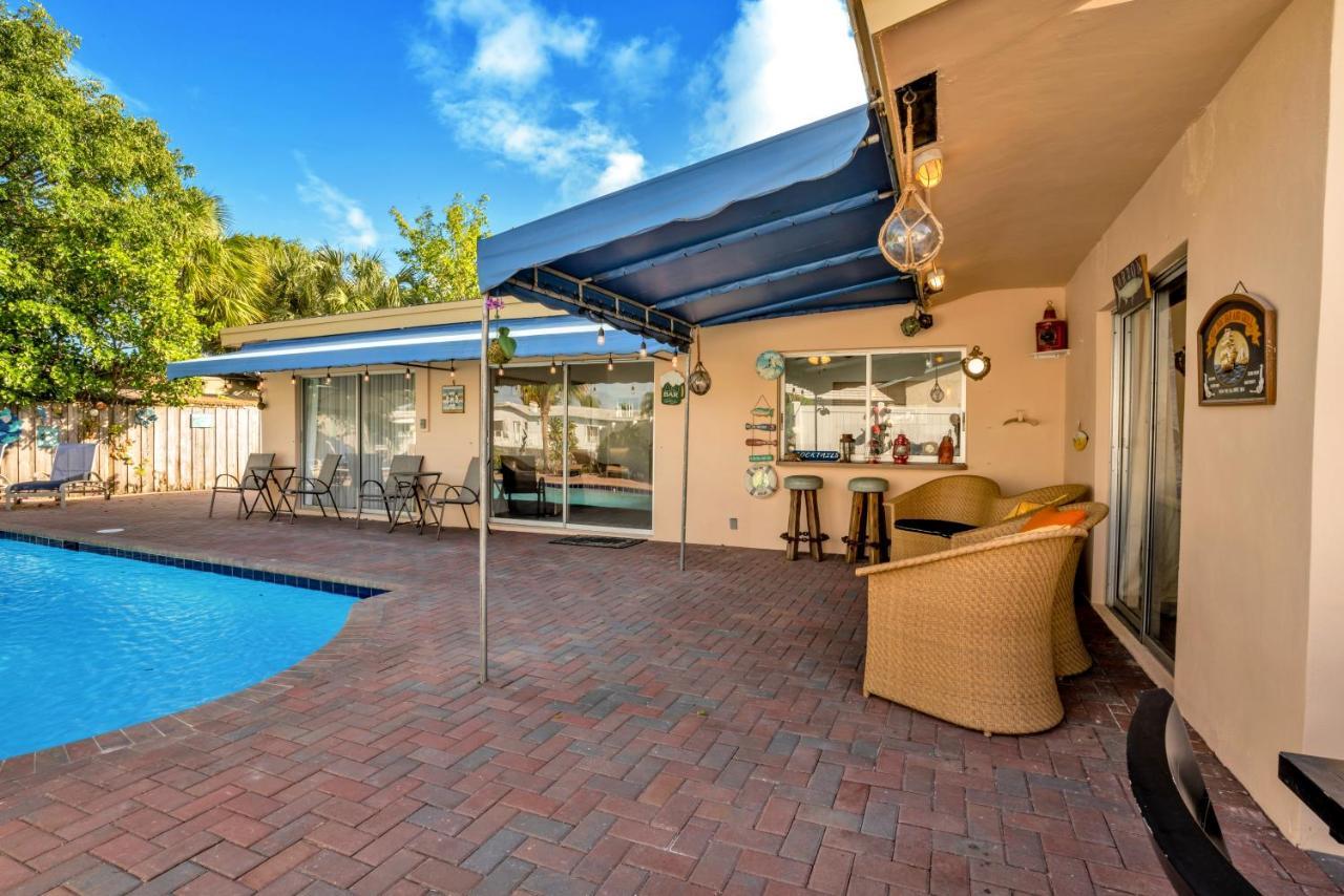 4 Bd Near Beach Spacious Solar Heated Pool Waterfront Home 폼파노 비치 외부 사진